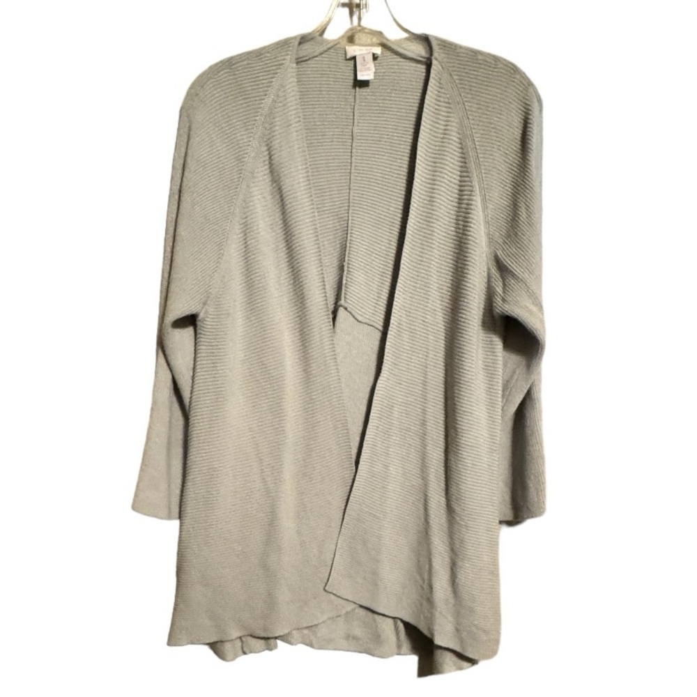Chico's Ribbed Cardigan Sweater‎